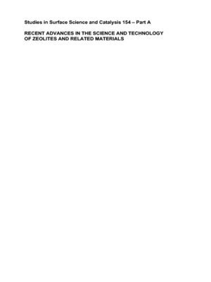 cover image of Recent Advances in the Science and Technology of Zeolites and Related Materials